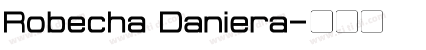 Robecha Daniera字体转换